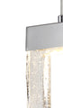 Edison Pendant 1 Light Polished Chrome 2m